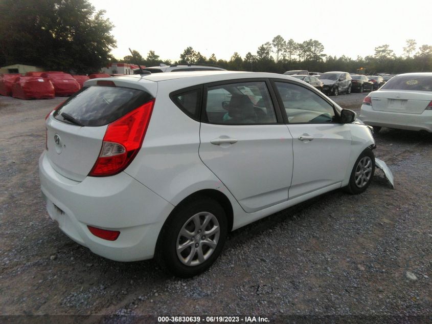 2014 HYUNDAI ACCENT GS - KMHCT5AEXEU167036