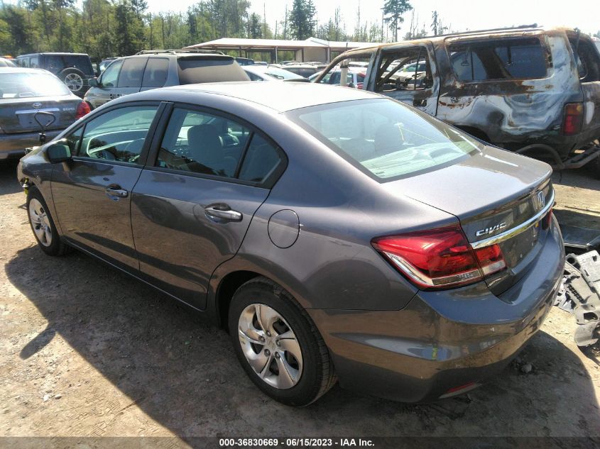 2014 HONDA CIVIC SEDAN LX - 19XFB2F58EE240317