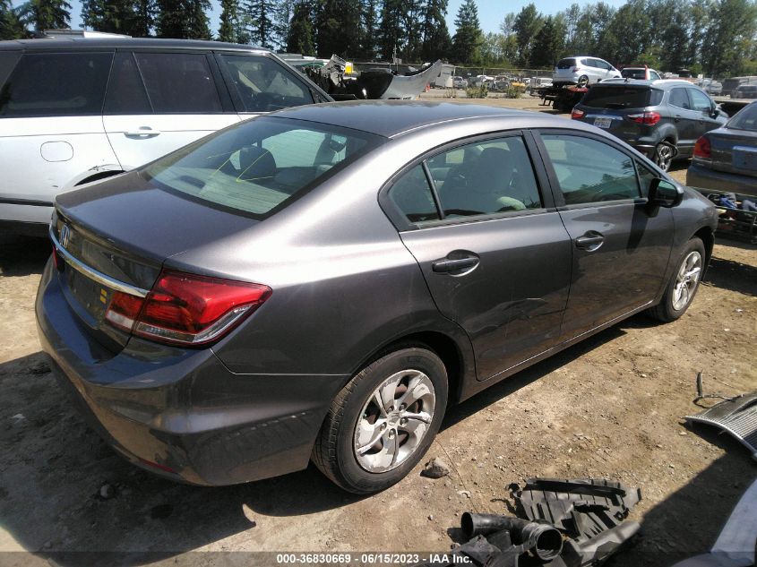 2014 HONDA CIVIC SEDAN LX - 19XFB2F58EE240317