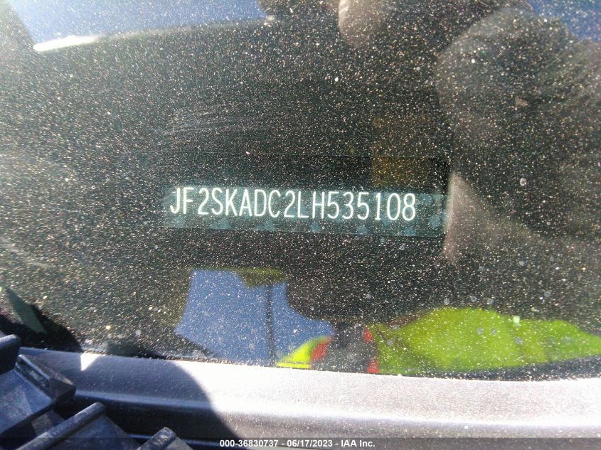 2020 SUBARU FORESTER - JF2SKADC2LH535108