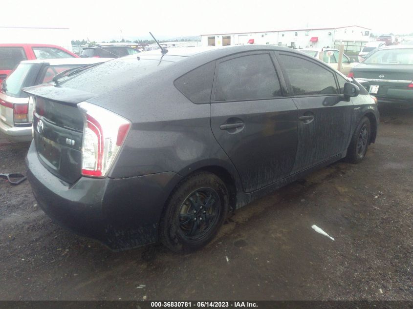 2015 TOYOTA PRIUS FOUR - JTDKN3DUXF1983863