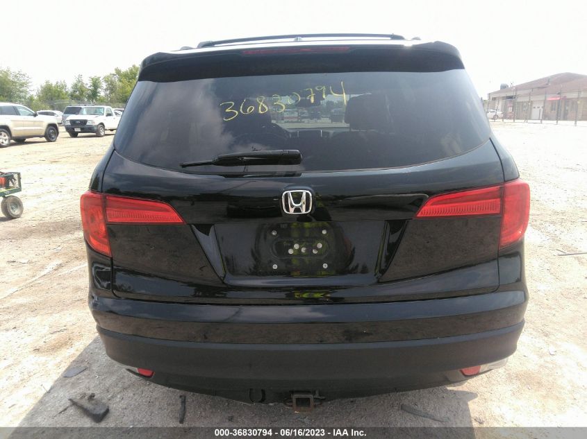 2016 HONDA PILOT EX-L - 5FNYF6H63GB092584