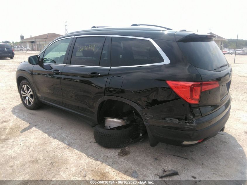2016 HONDA PILOT EX-L - 5FNYF6H63GB092584