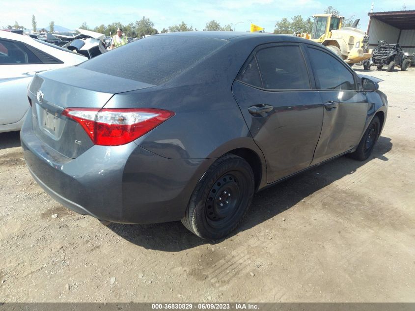 2016 TOYOTA COROLLA L/LE/S/S PLUS/LE PLUS - 2T1BURHE3GC600349