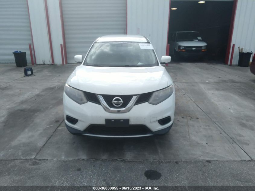 2016 NISSAN ROGUE S/SL/SV - KNMAT2MT4GP597828
