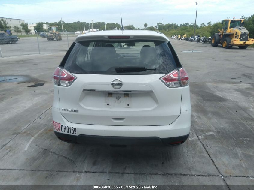 2016 NISSAN ROGUE S/SL/SV - KNMAT2MT4GP597828