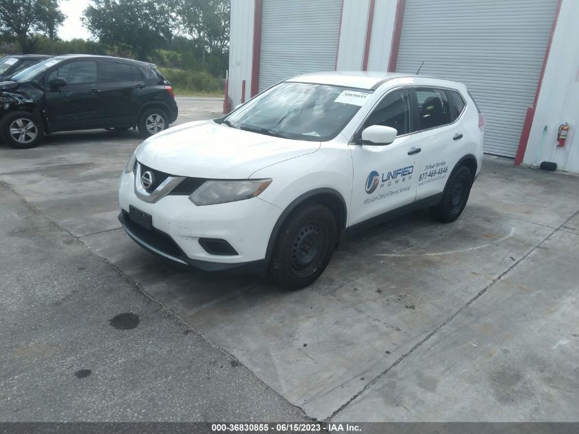 2016 NISSAN ROGUE S/SL/SV - KNMAT2MT4GP597828