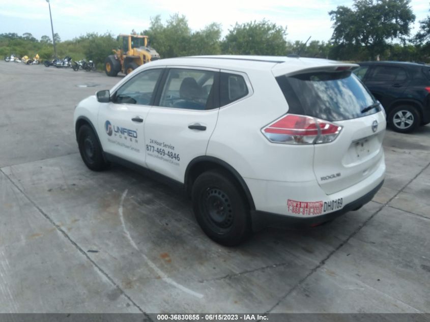 2016 NISSAN ROGUE S/SL/SV - KNMAT2MT4GP597828