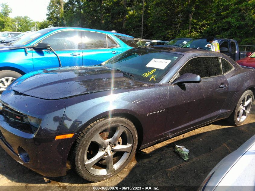 2013 CHEVROLET CAMARO LT - 2G1FB1E32D9137197