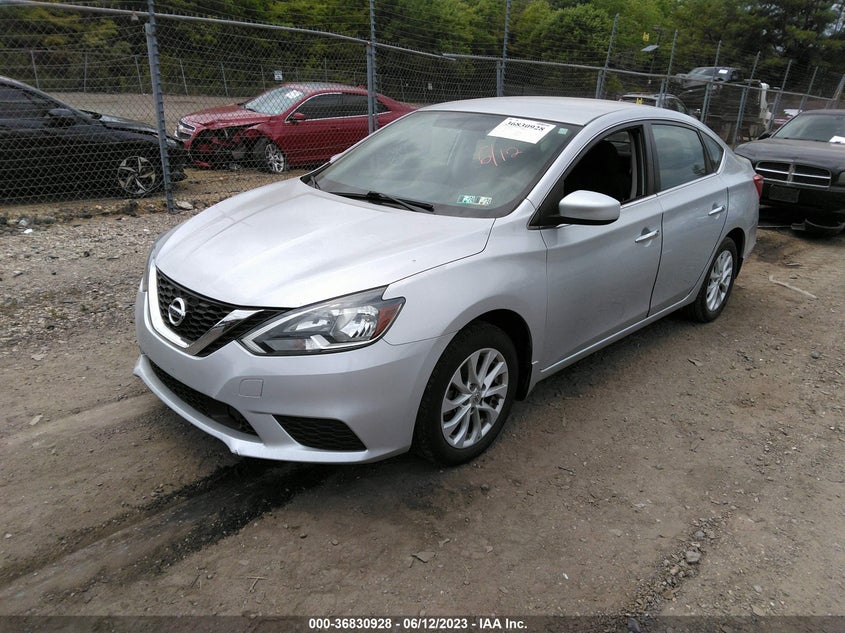VIN 3N1AB7AP1JL635612 2018 NISSAN SENTRA SV