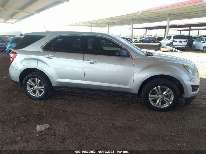 2016 CHEVROLET EQUINOX LS - 2GNALBEK0G1126866