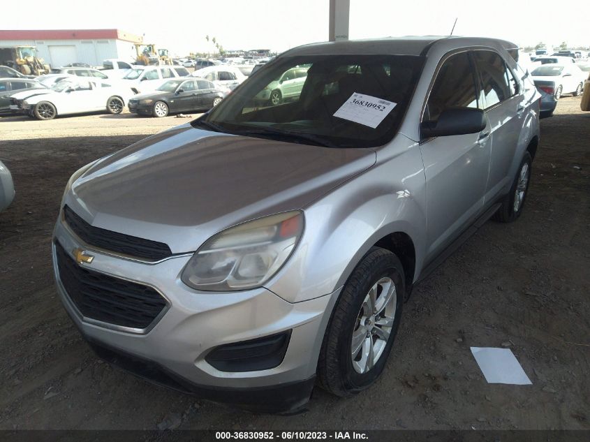 2016 CHEVROLET EQUINOX LS - 2GNALBEK0G1126866