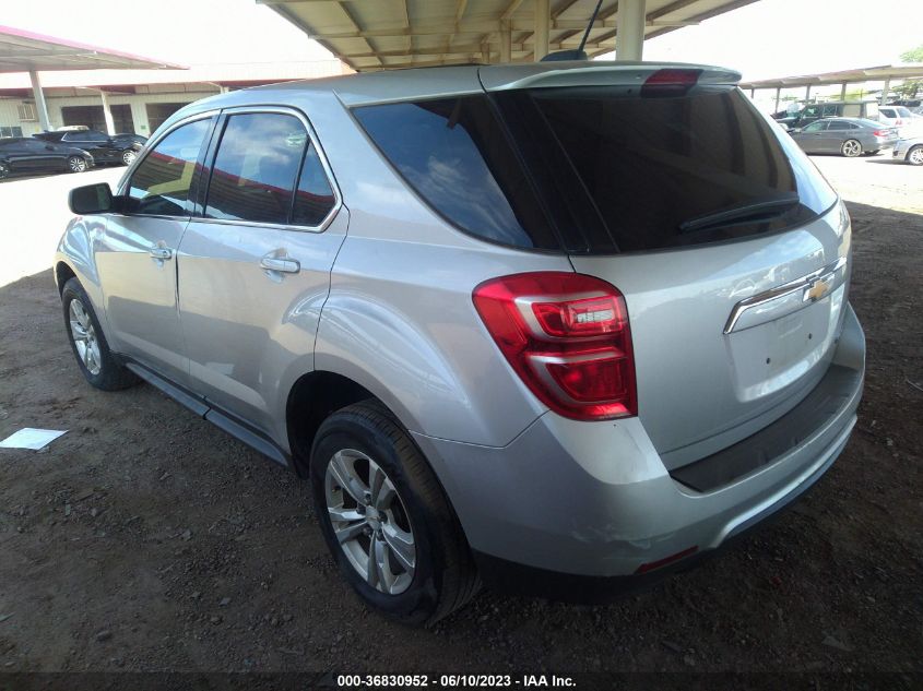 2016 CHEVROLET EQUINOX LS - 2GNALBEK0G1126866