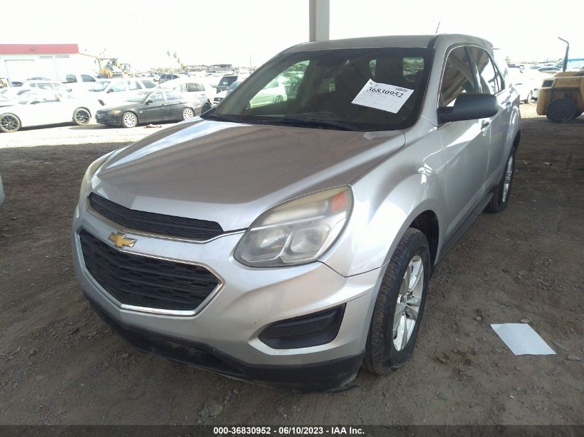 2016 CHEVROLET EQUINOX LS - 2GNALBEK0G1126866