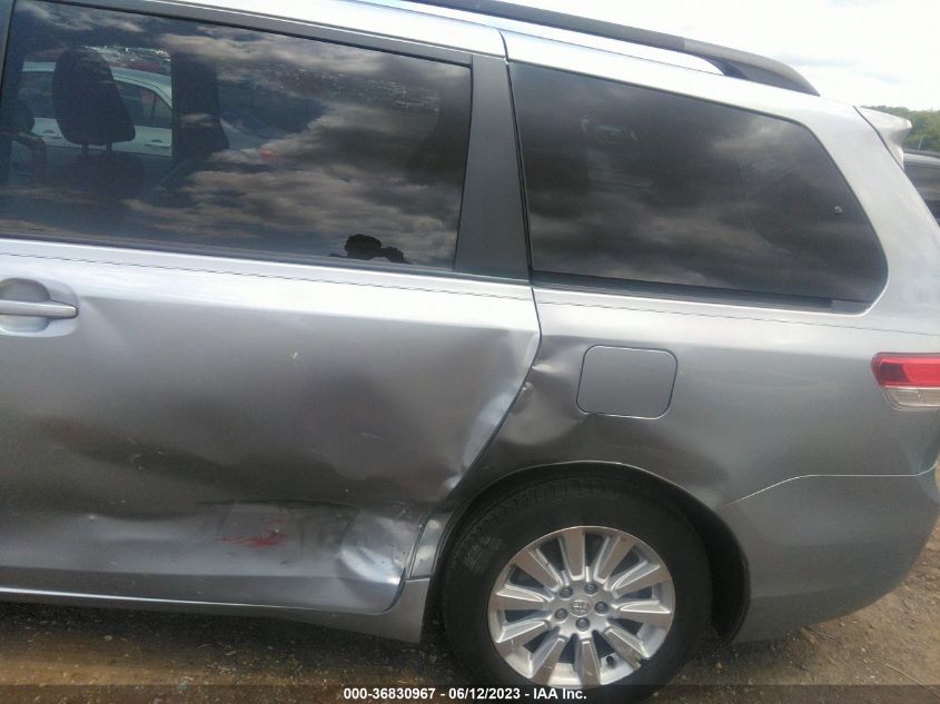 2014 TOYOTA SIENNA LTD/XLE - 5TDDK3DC1ES075182