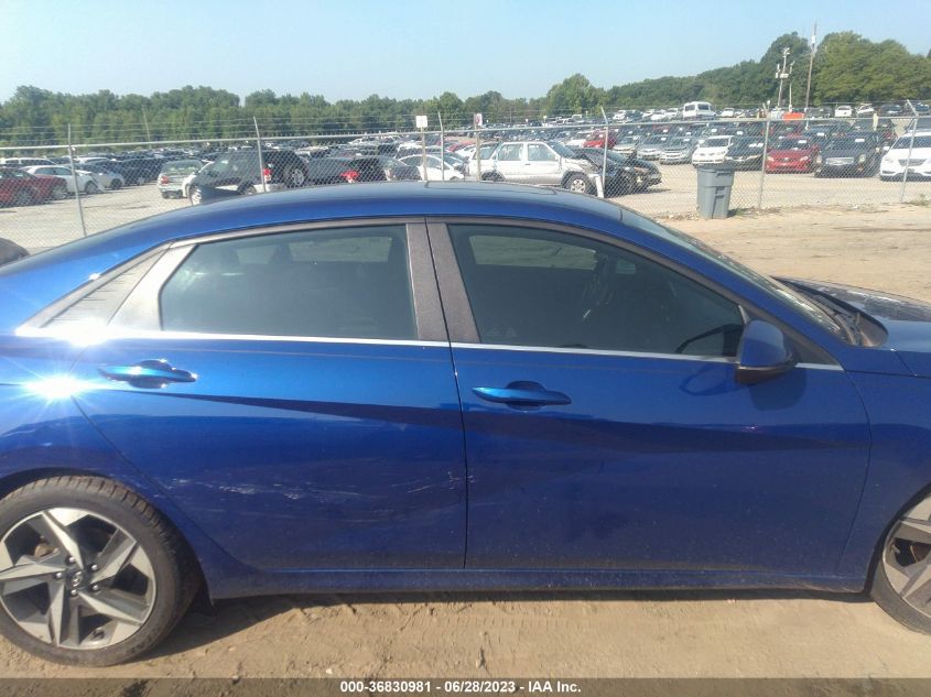 2022 HYUNDAI ELANTRA SEL - 5NPLN4AG1NH055441