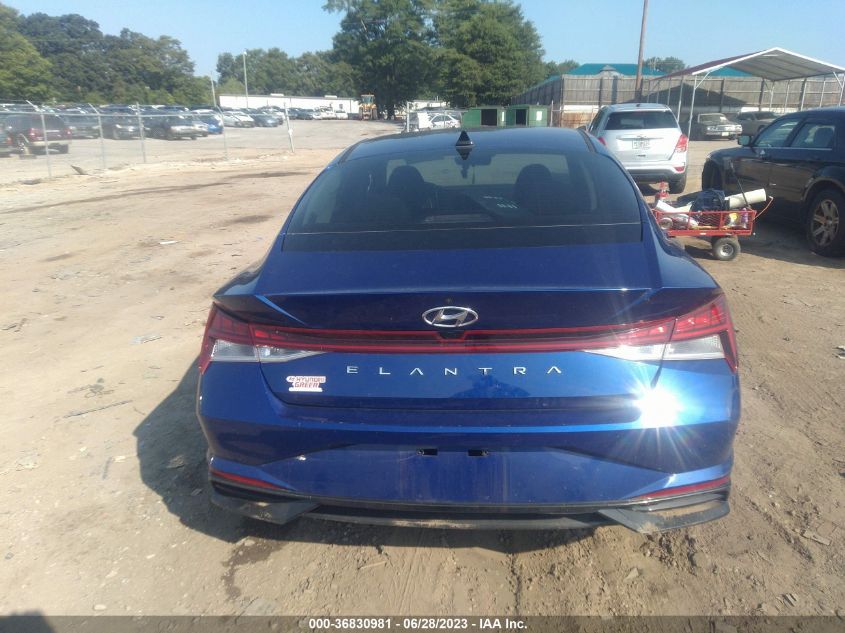 2022 HYUNDAI ELANTRA SEL - 5NPLN4AG1NH055441