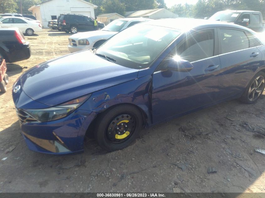 2022 HYUNDAI ELANTRA SEL - 5NPLN4AG1NH055441