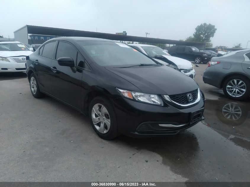 2014 HONDA CIVIC SEDAN LX - 2HGFB2F54EH548767