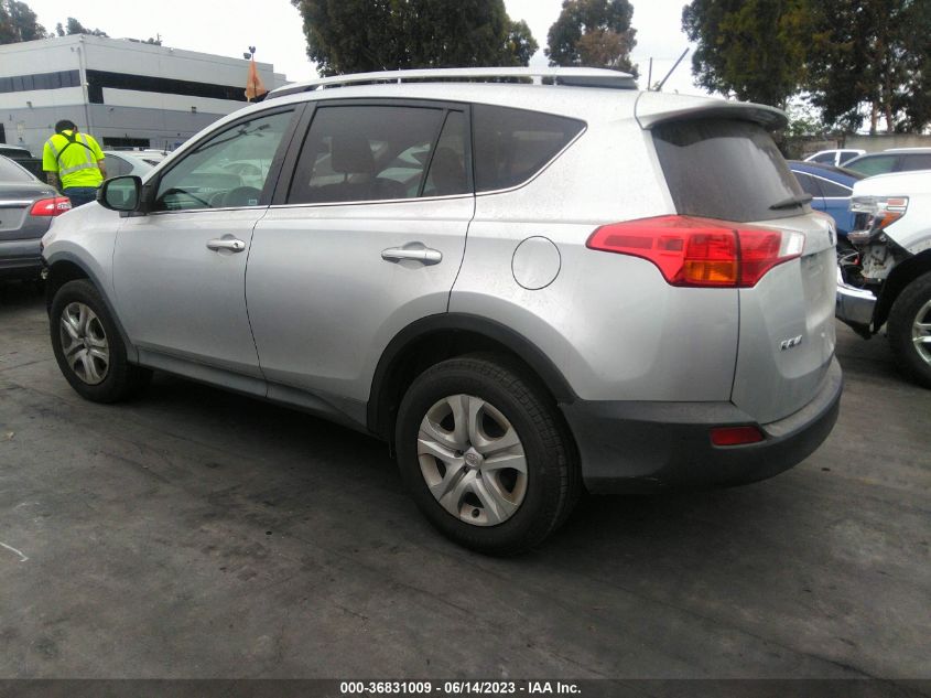 2013 TOYOTA RAV4 LE - 2T3ZFREV3DW066929