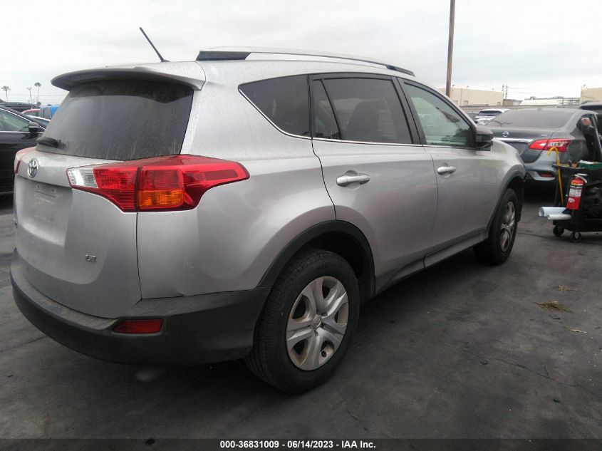 2013 TOYOTA RAV4 LE - 2T3ZFREV3DW066929