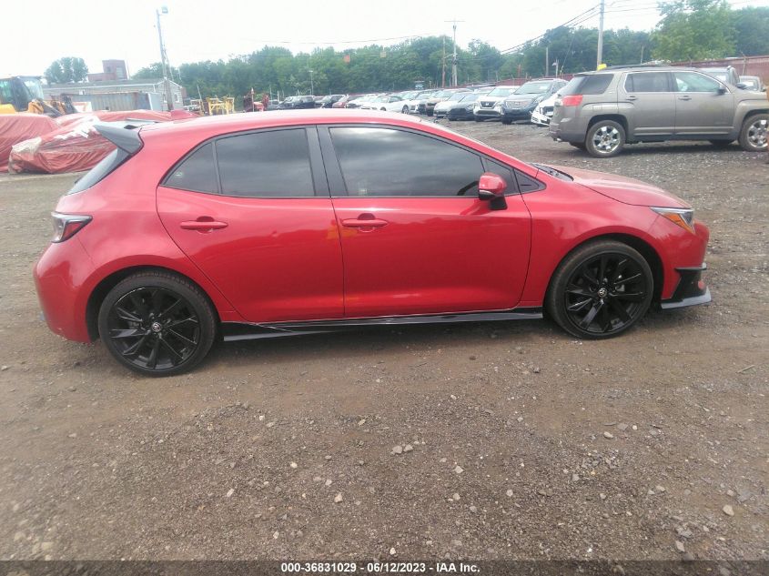 2021 TOYOTA COROLLA HATCHBACK SE/XSE/NIGHTSHADE JTND4MBE0M3108351