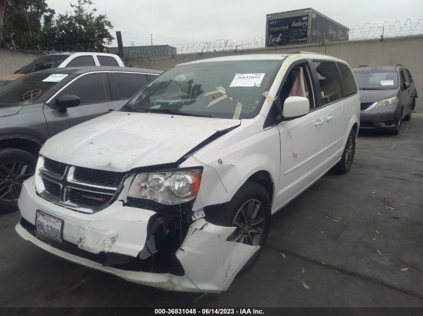 2017 DODGE GRAND CARAVAN SXT - 2C4RDGCG1HR726402