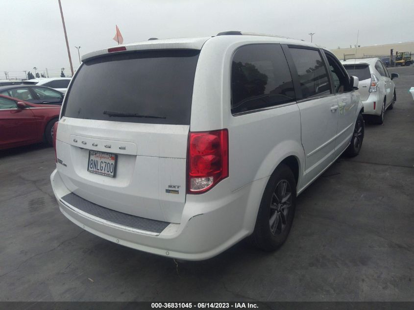 2017 DODGE GRAND CARAVAN SXT - 2C4RDGCG1HR726402