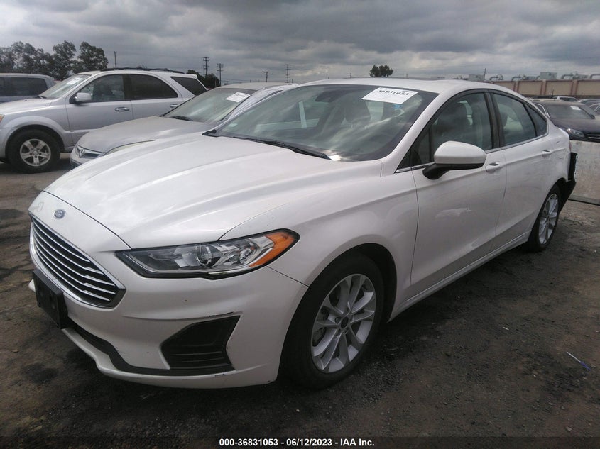 VIN 3FA6P0LU1LR189367 2020 FORD FUSION HYBRID SE