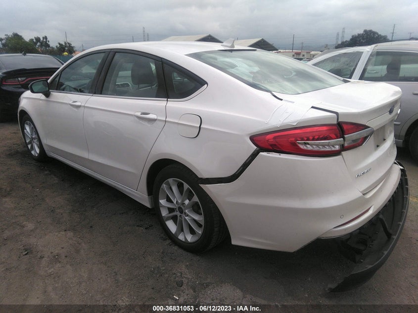 VIN 3FA6P0LU1LR189367 2020 FORD FUSION HYBRID SE