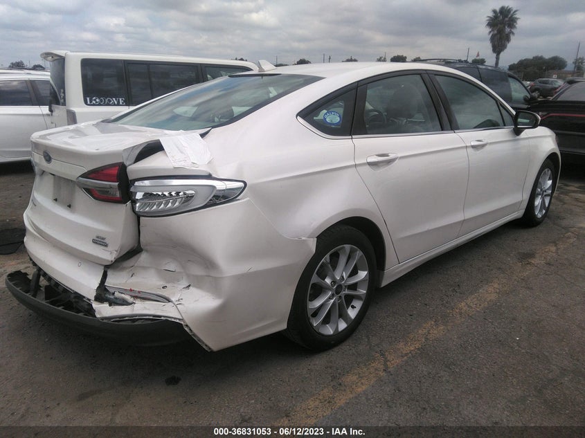VIN 3FA6P0LU1LR189367 2020 FORD FUSION HYBRID SE