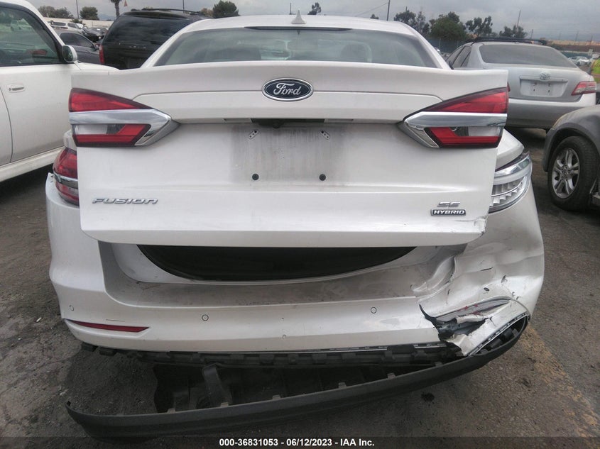 VIN 3FA6P0LU1LR189367 2020 FORD FUSION HYBRID SE