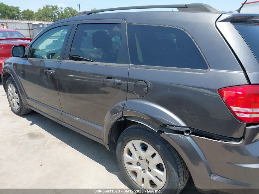2018 DODGE JOURNEY SE - 3C4PDCAB3JT385367