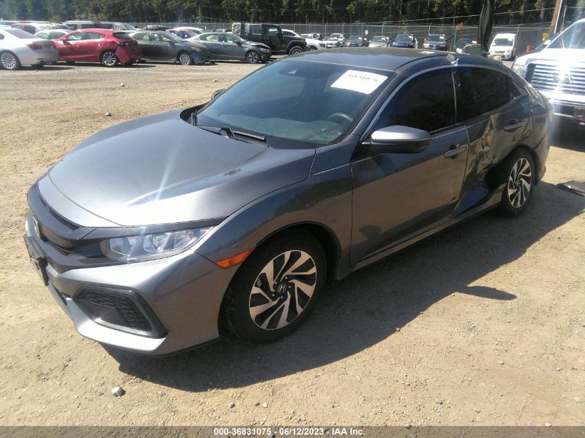 2019 HONDA CIVIC HATCHBACK LX - SHHFK7H36KU403222