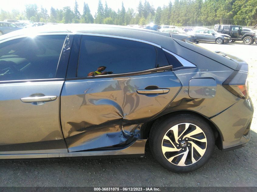 2019 HONDA CIVIC HATCHBACK LX - SHHFK7H36KU403222