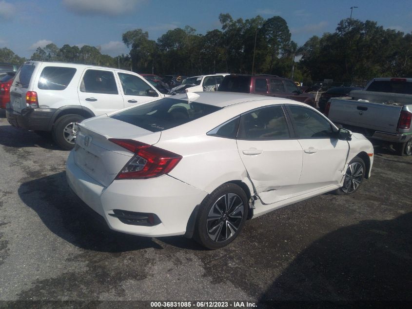2018 HONDA CIVIC SEDAN EX-L - JHMFC1F75JX034728