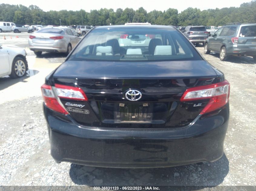 2014 TOYOTA CAMRY L/LE/XLE/SE/SE SPORT - 4T1BF1FK2EU374434