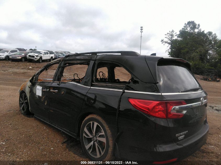 2018 HONDA ODYSSEY ELITE - 5FNRL6H95JB081228