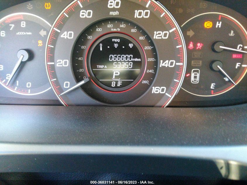 2013 HONDA ACCORD SDN SPORT - 1HGCR2F52DA060378