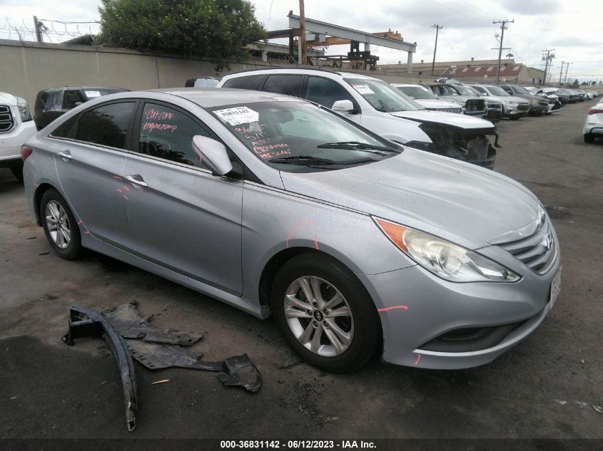 2014 HYUNDAI SONATA GLS - 5NPEB4AC2EH859570