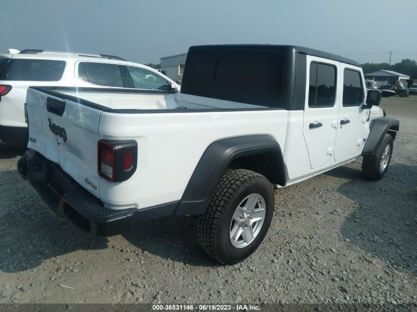 2020 JEEP GLADIATOR SPORT S - 1C6HJTAG5LL186450