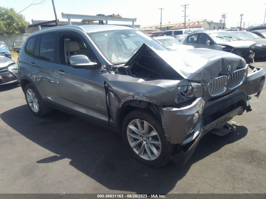 2013 BMW X3 XDRIVE28I - 5UXWX9C5XD0A20636