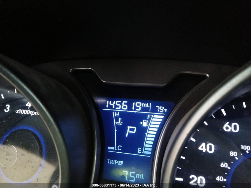 2017 HYUNDAI VELOSTER - KMHTC6AD3HU307137