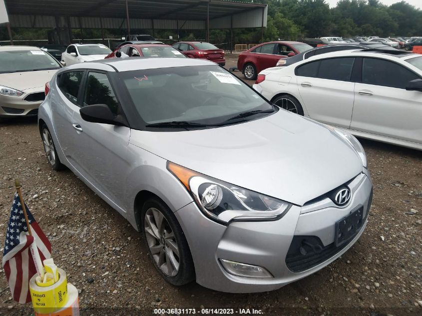 2017 HYUNDAI VELOSTER - KMHTC6AD3HU307137