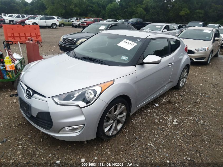 2017 HYUNDAI VELOSTER - KMHTC6AD3HU307137