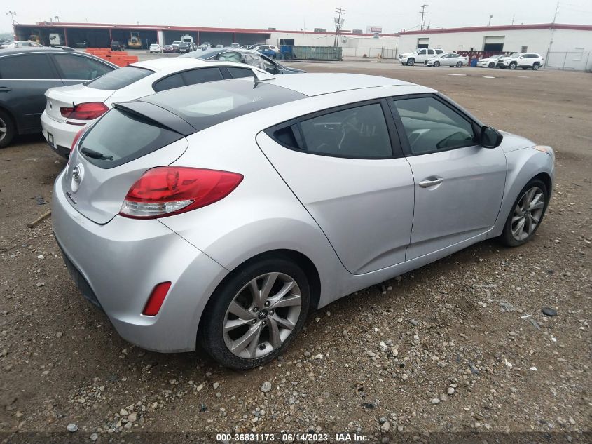 2017 HYUNDAI VELOSTER - KMHTC6AD3HU307137
