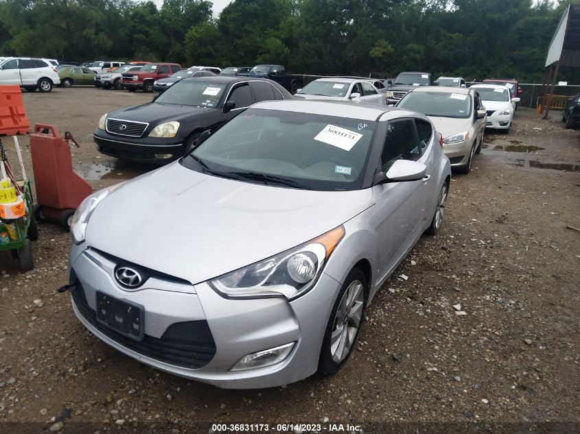 2017 HYUNDAI VELOSTER - KMHTC6AD3HU307137