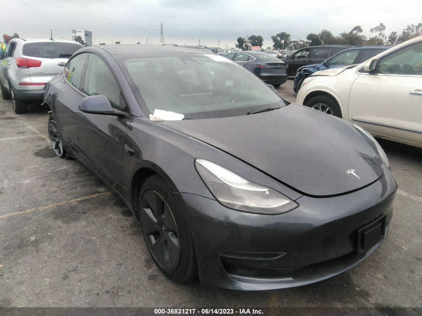 2022 TESLA MODEL 3 - 5YJ3E1EA5NF230700