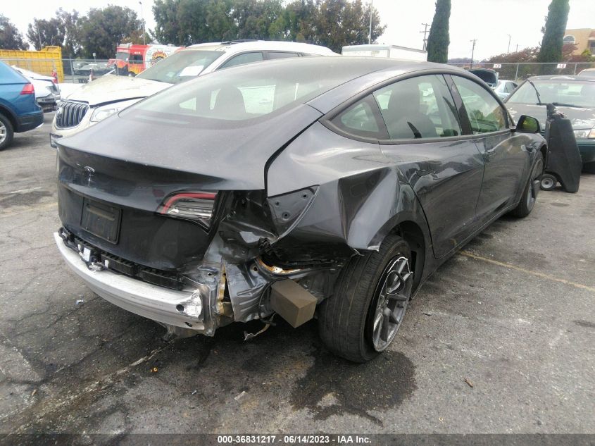 2022 TESLA MODEL 3 - 5YJ3E1EA5NF230700