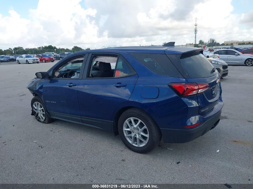 2023 CHEVROLET EQUINOX LS - 3GNAXHEG9PL108657